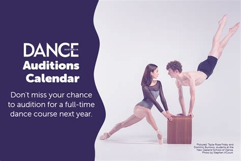 calendar auditions